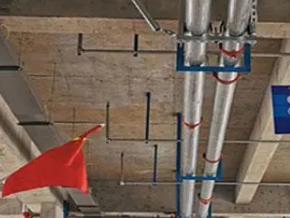 镶黄旗管廊支架的安装方法